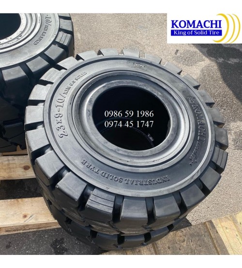Lốp đặc 23x9-10 Komachi Thái Lan - Lốp xe nâng điện